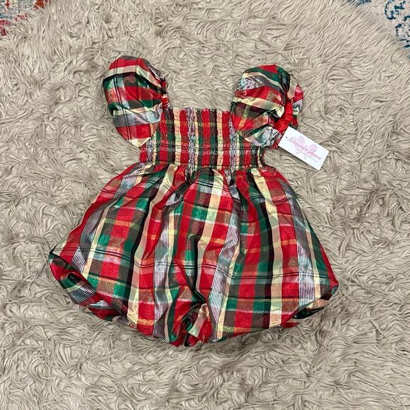 NWT Bonnie Jean Holiday Christmas Dress size 6 - Picture 1 of 4